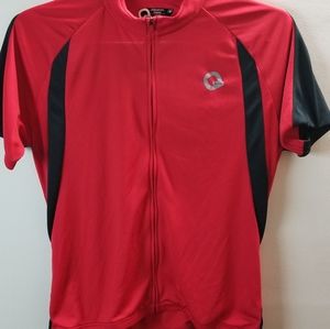 Quest Biker‎ Hiking Jersey Medium Red